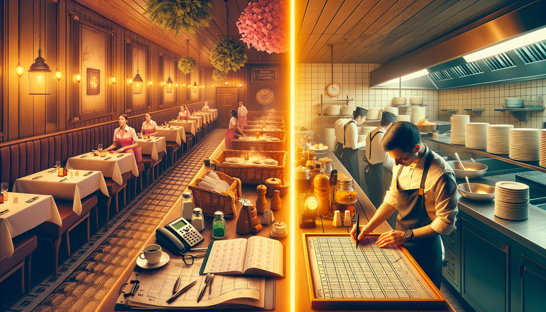 Before and after: Local Restaurant (25-50 seats) transformation