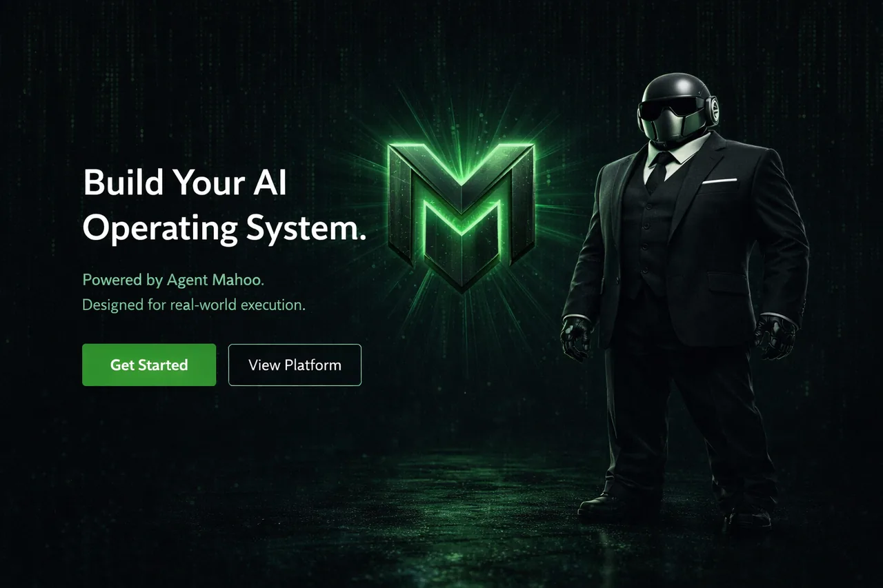 Agent Mahoo — AI-powered operating system visualization